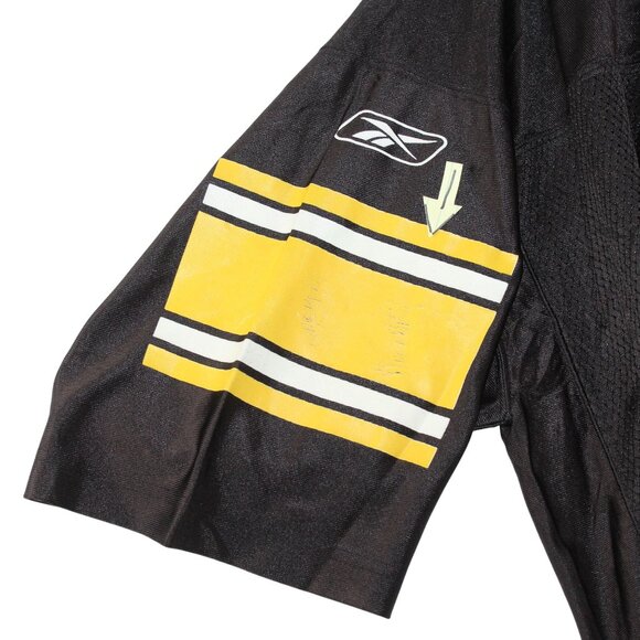 Reebok XL NFL Ben Roethlisberger On Field Football Jersey Pittsburg Steelers - Picture 11 of 16